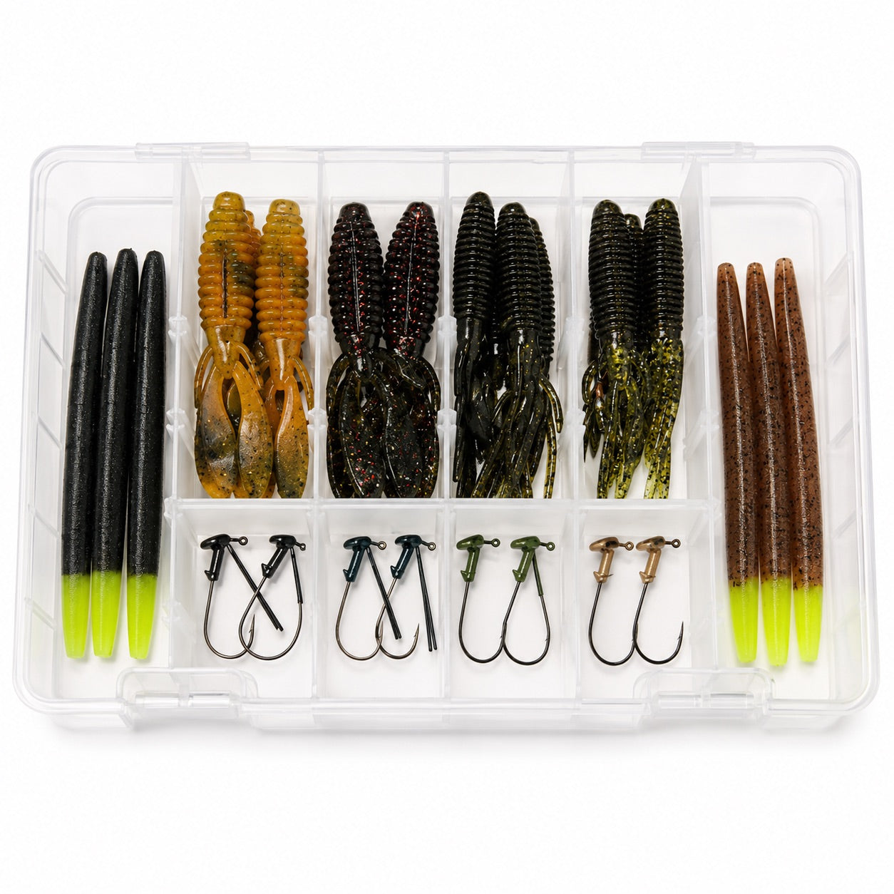 bass fishing kit lures Missile Baits Tokyo Kit bullet weights Bass Kit